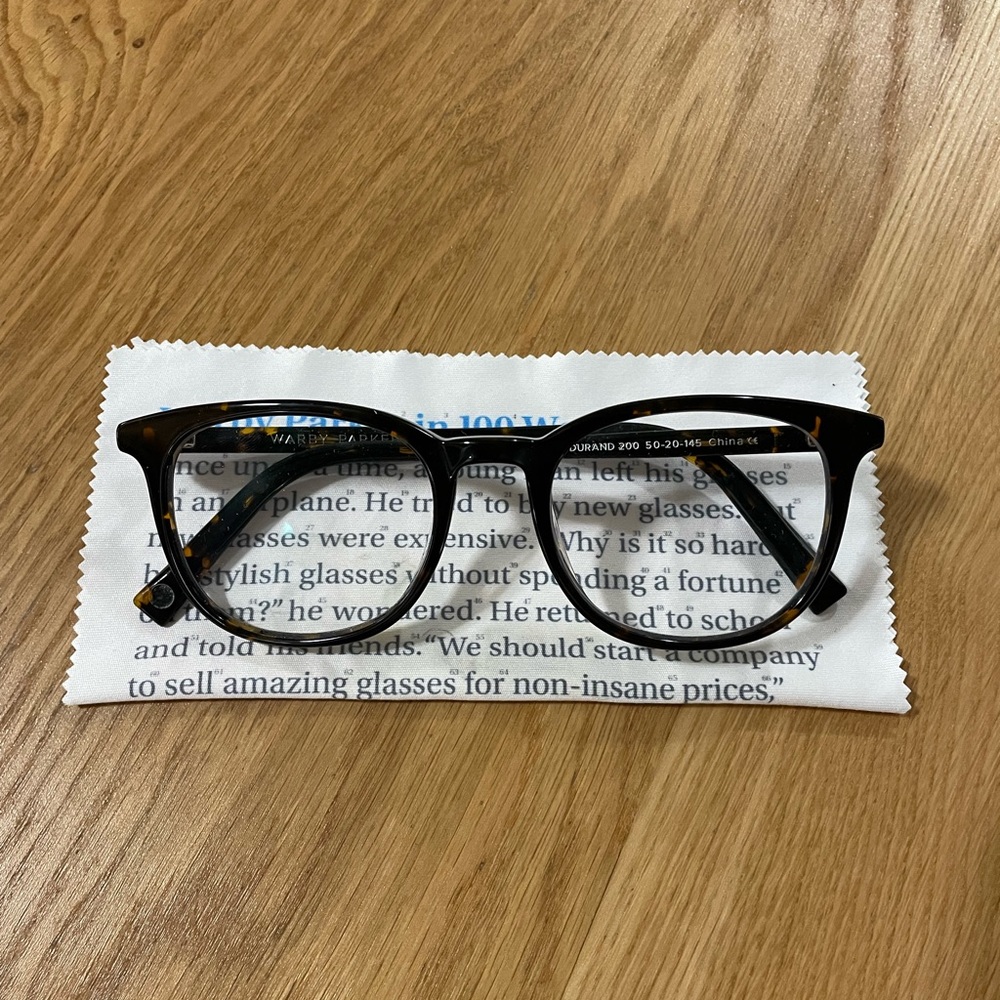 Warby Parker Durand in Whiskey Tortoise